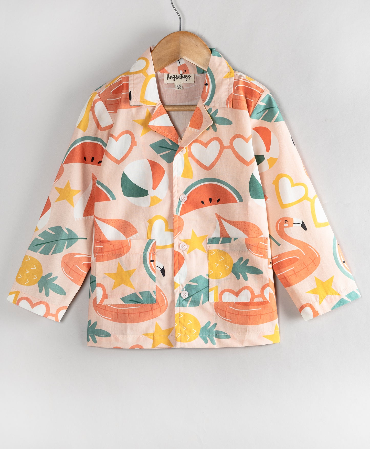 FLAMINGO PRINT NIGHTSUIT