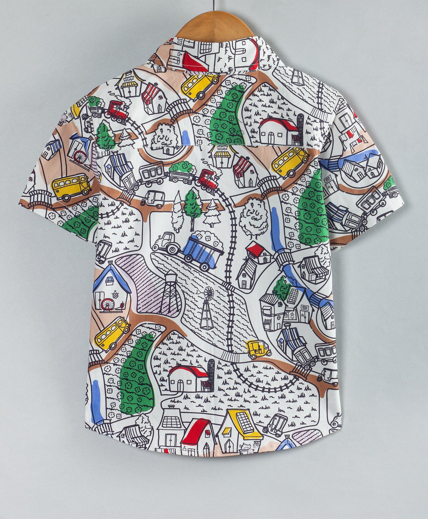CITY TOUR PRINT BOYS SHIRT
