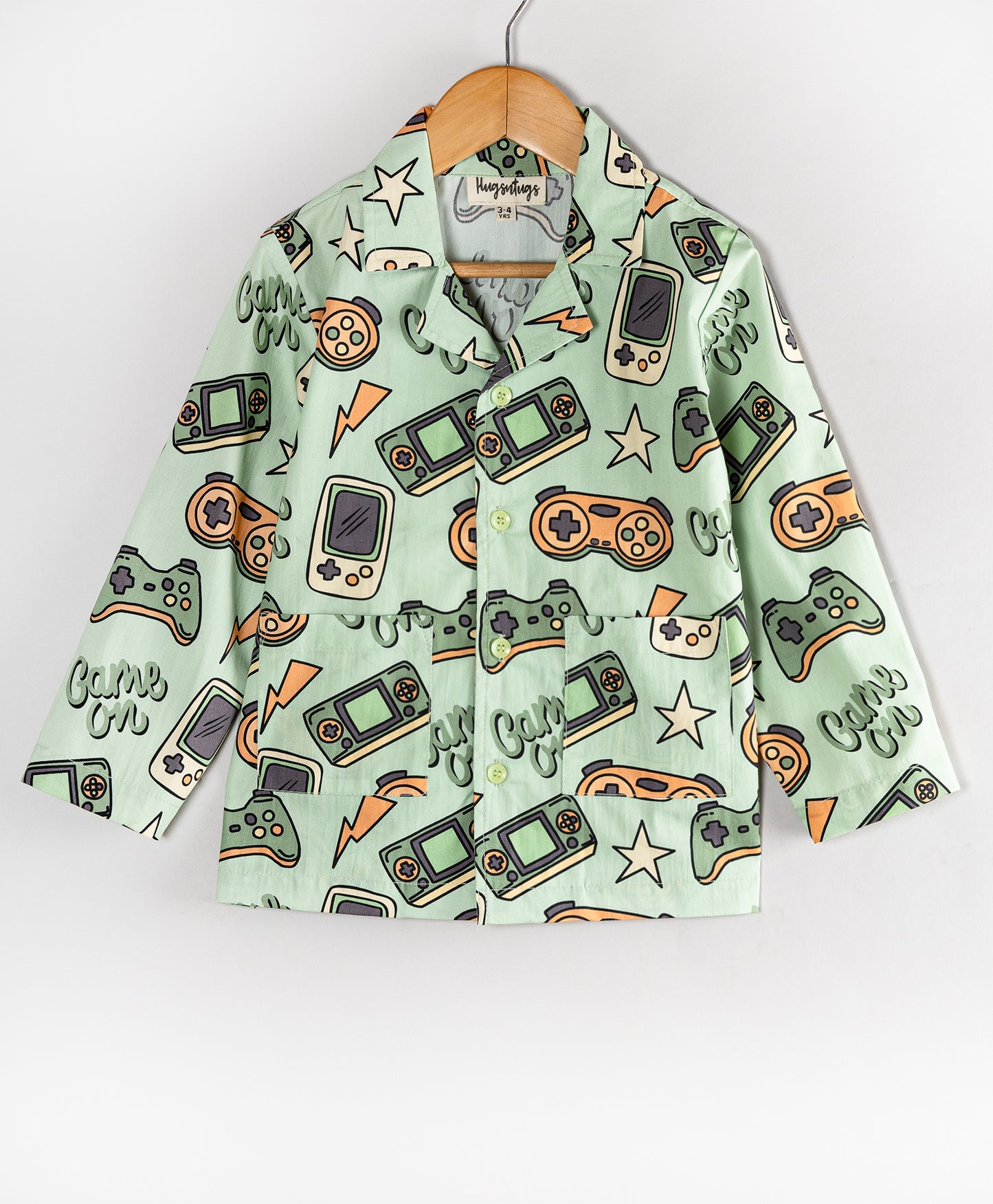 VIDEO GAMING PRINT NIGHT SUIT