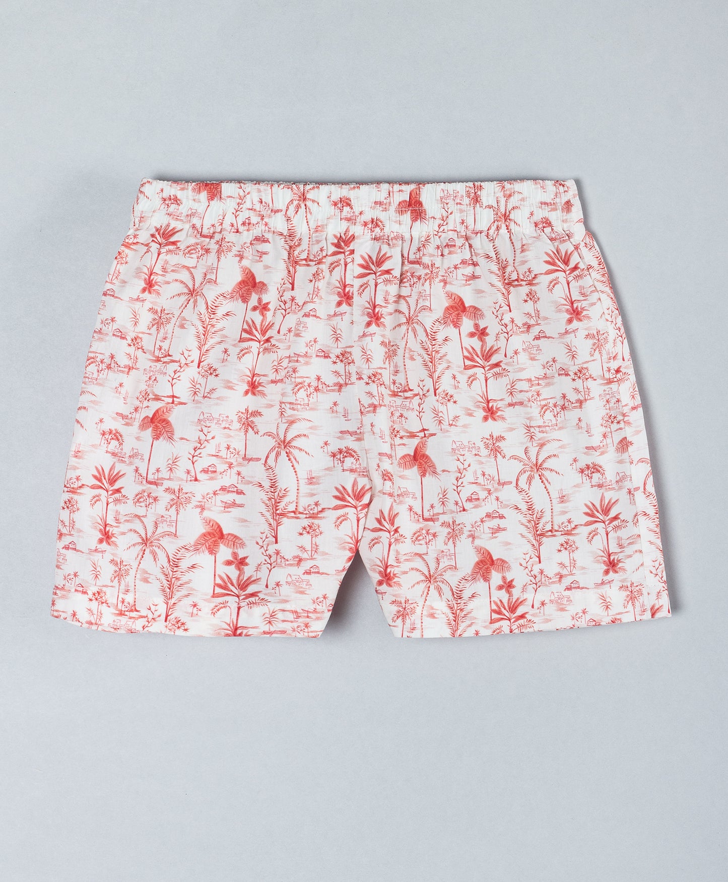 PALM TREE ALL OVER PRINT BOYS SHORTS SET