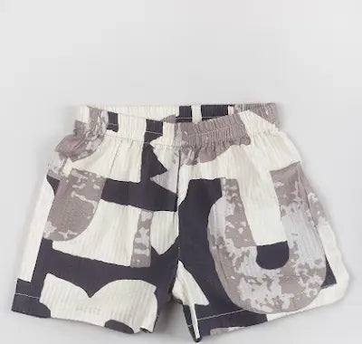 ABSTRACT PRINT BOYS SHORTS SET