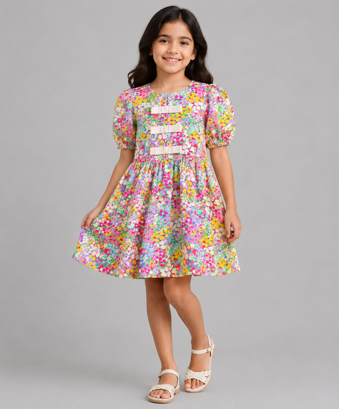 DITSY FLORAL PRINT DRESS