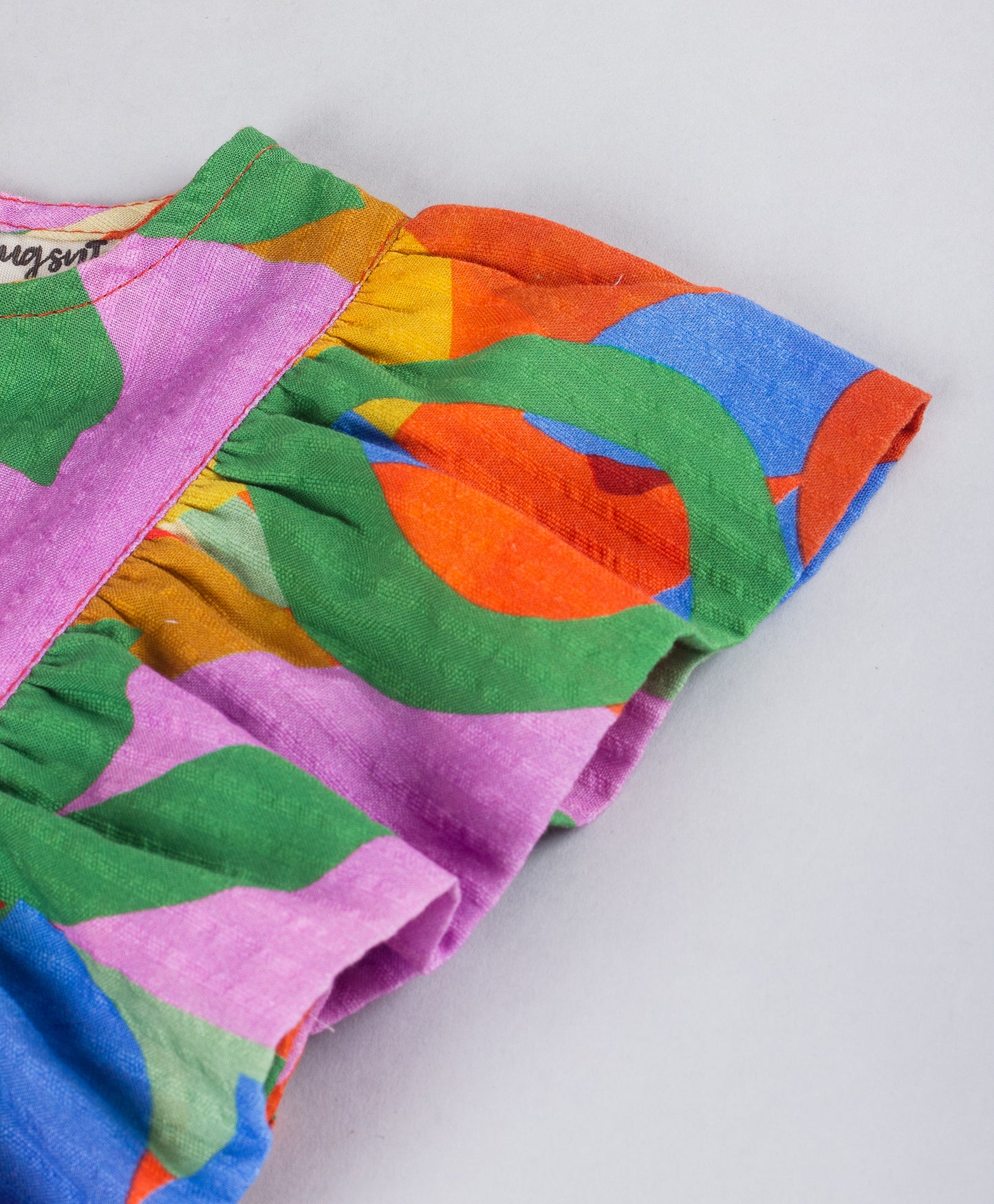 MULTI COLOR GOEMETRIC PRINT TOP
