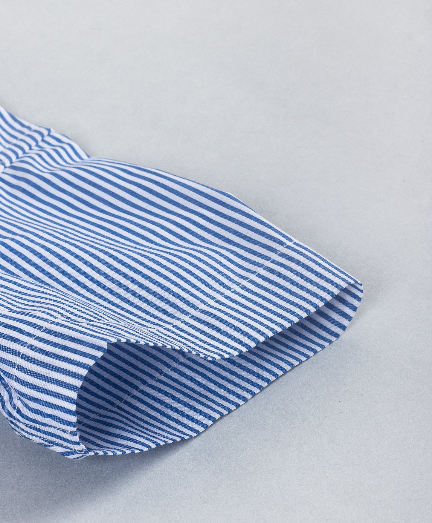 ALL OVER BLUE STRIPE PRINT BOYS SHIRT