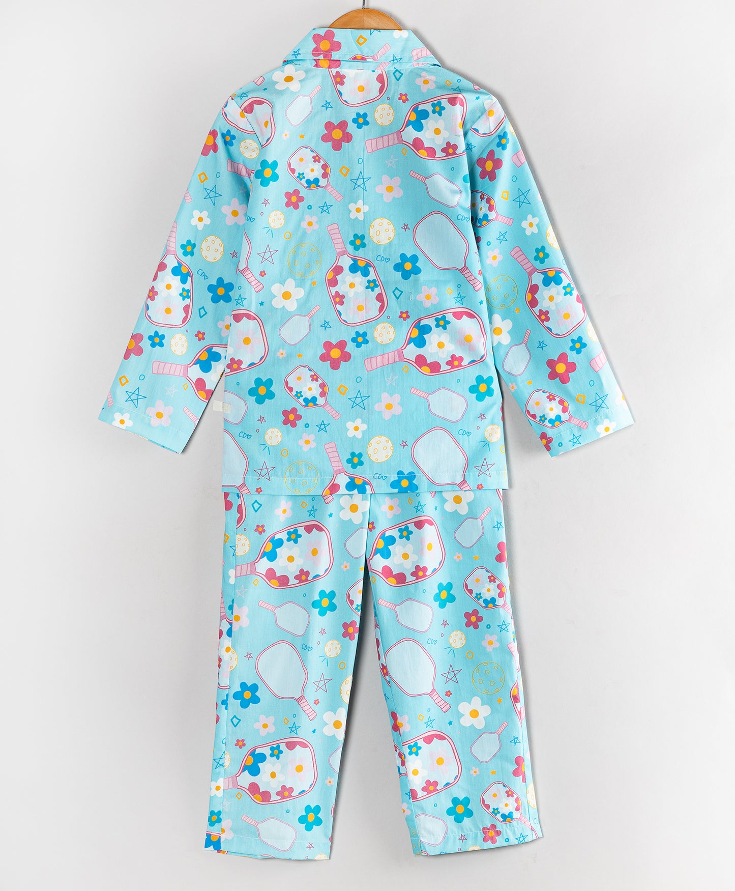 FLORAL PICKLEBALL PRINT NIGHTSUIT