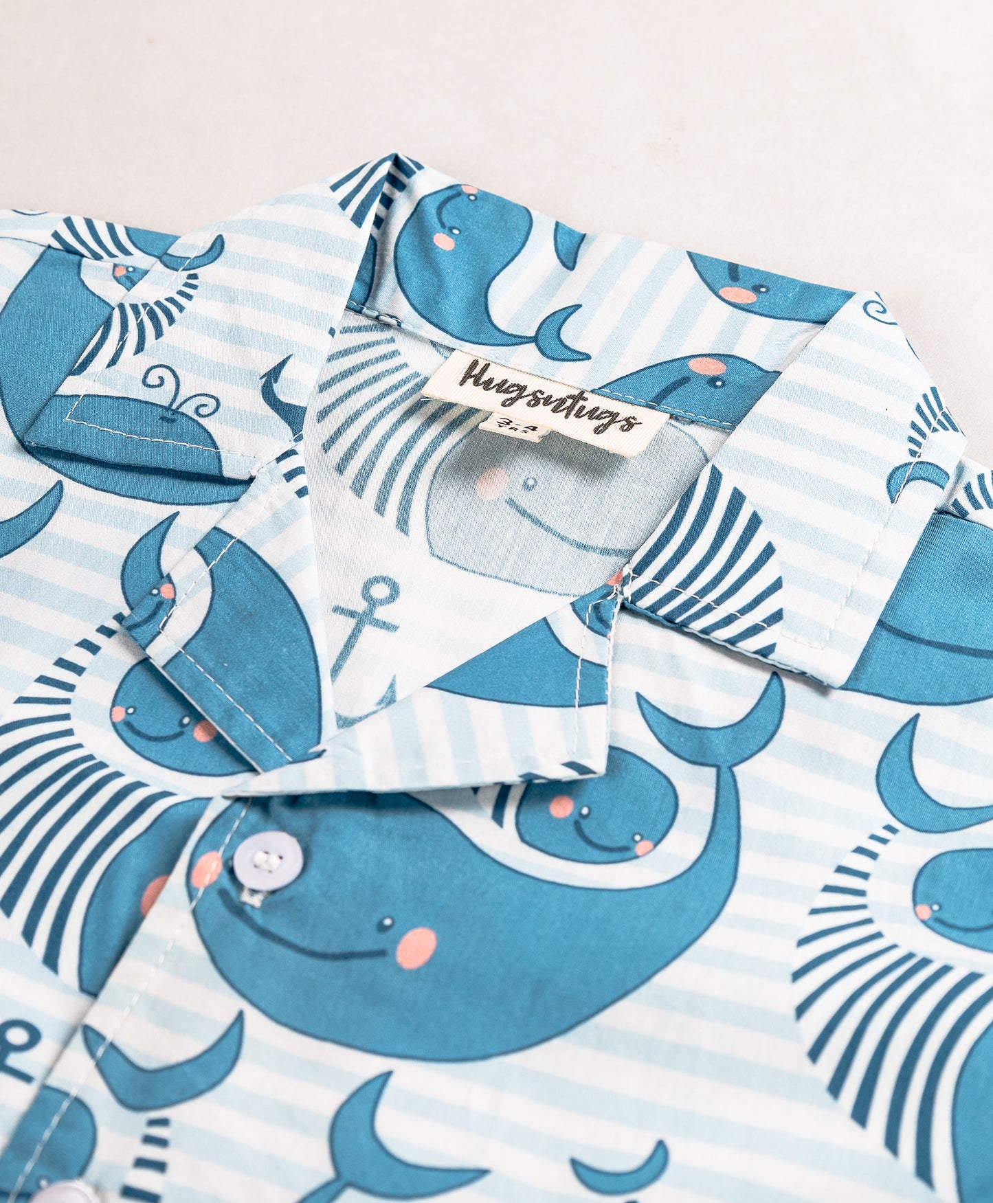 WHALE PRINT NIGHTSUIT