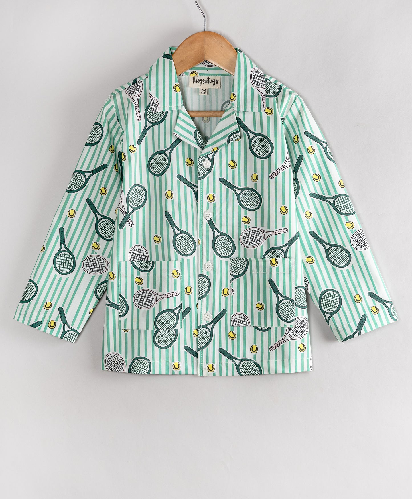 BADMINTON PRINT NIGHTSUIT