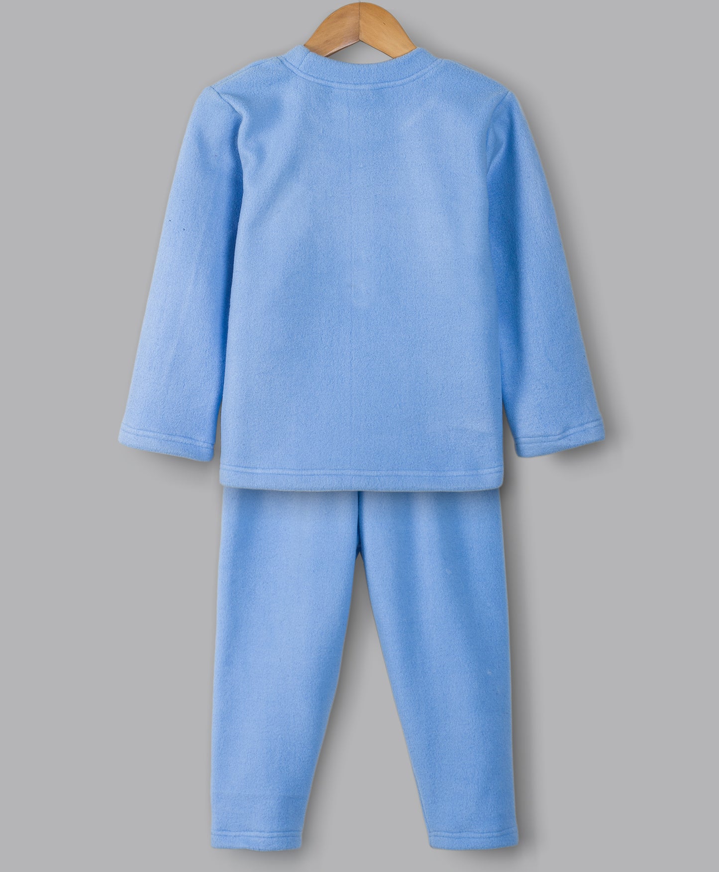 SCOOTER BEAR PATCH FLEECE SET