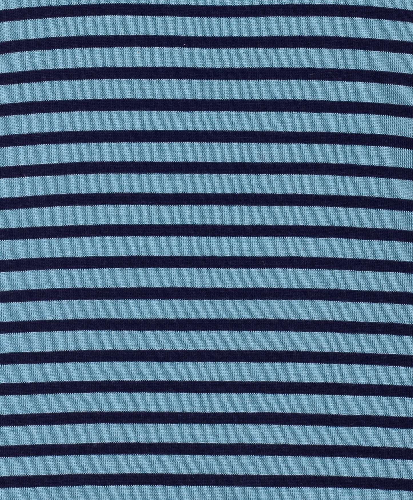 BLUE AND NAVY HORIZONTAL STRIPE PRINT JERSEY SLEEP SET