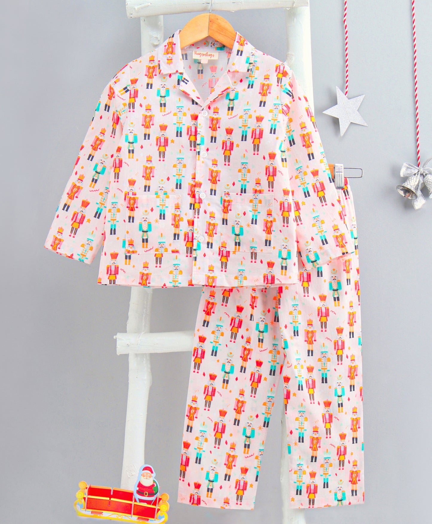 NUTCRACKER PRINT COTTON NIGHTSUIT