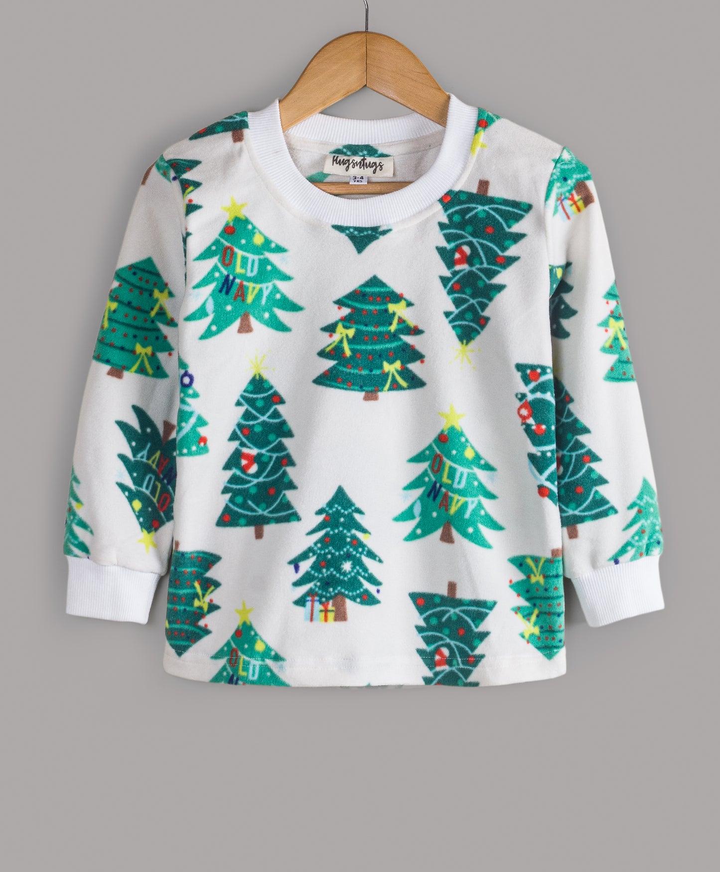 Christmas Tree print track suit. Hi