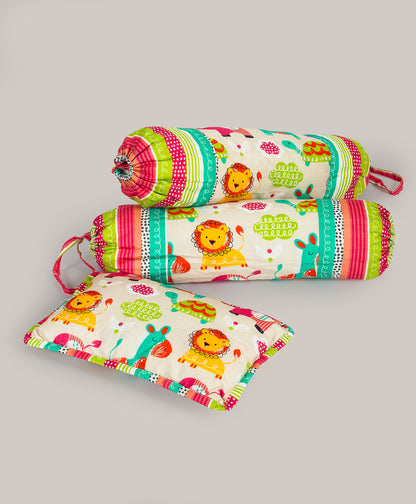 JUNGLE PRINT COT SET