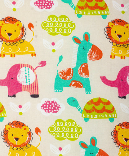 JUNGLE PRINT COT SET