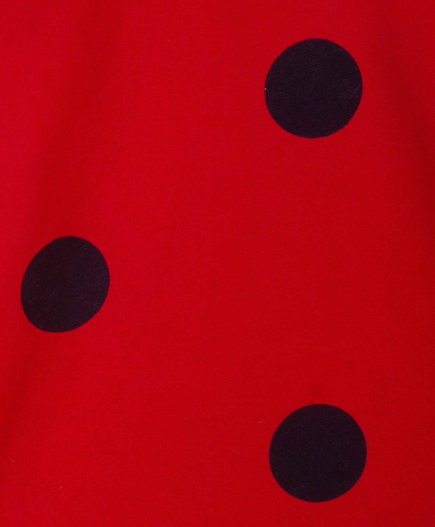 Red Black polka dot print tracksuit