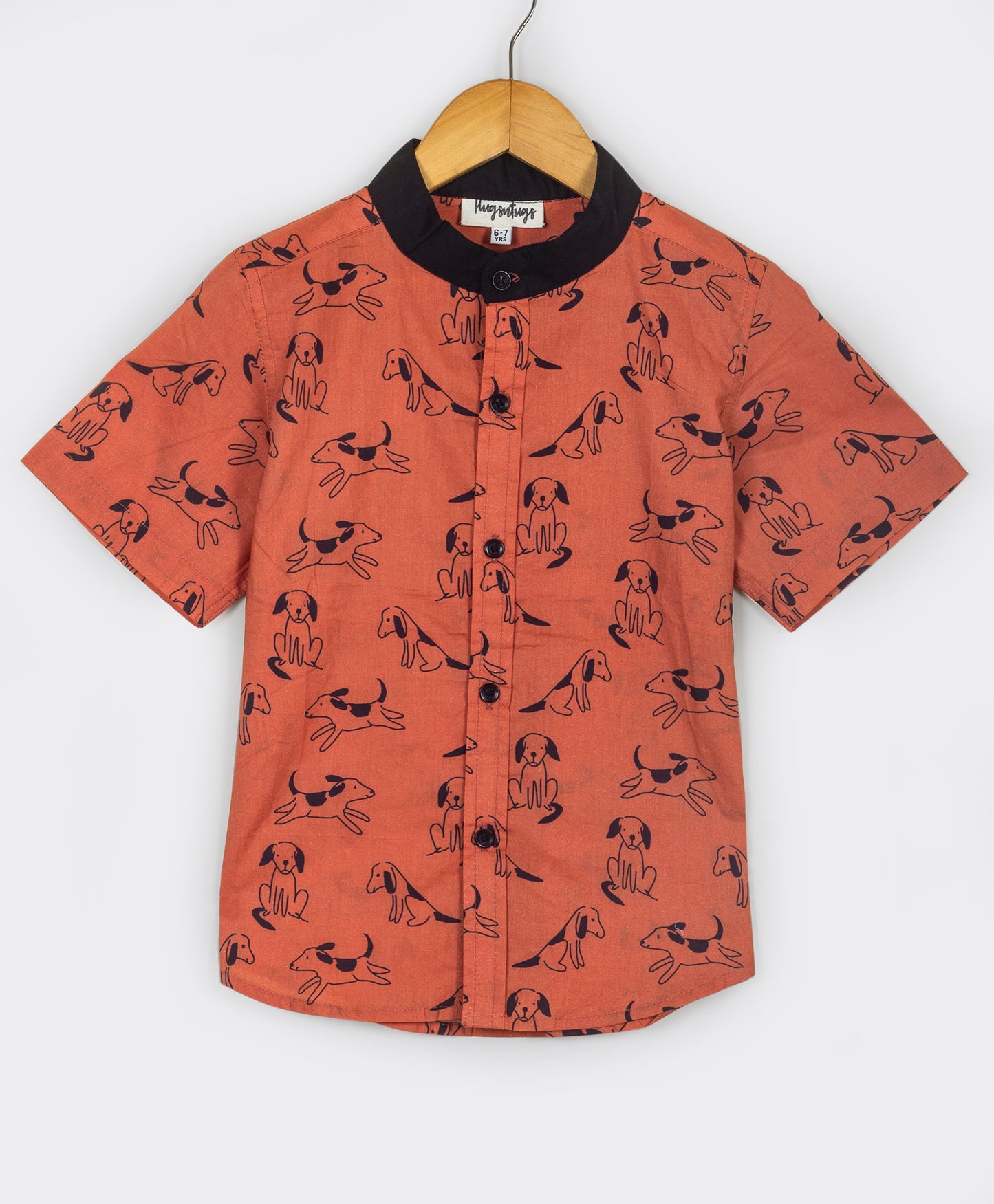 Boys shirt with dog print