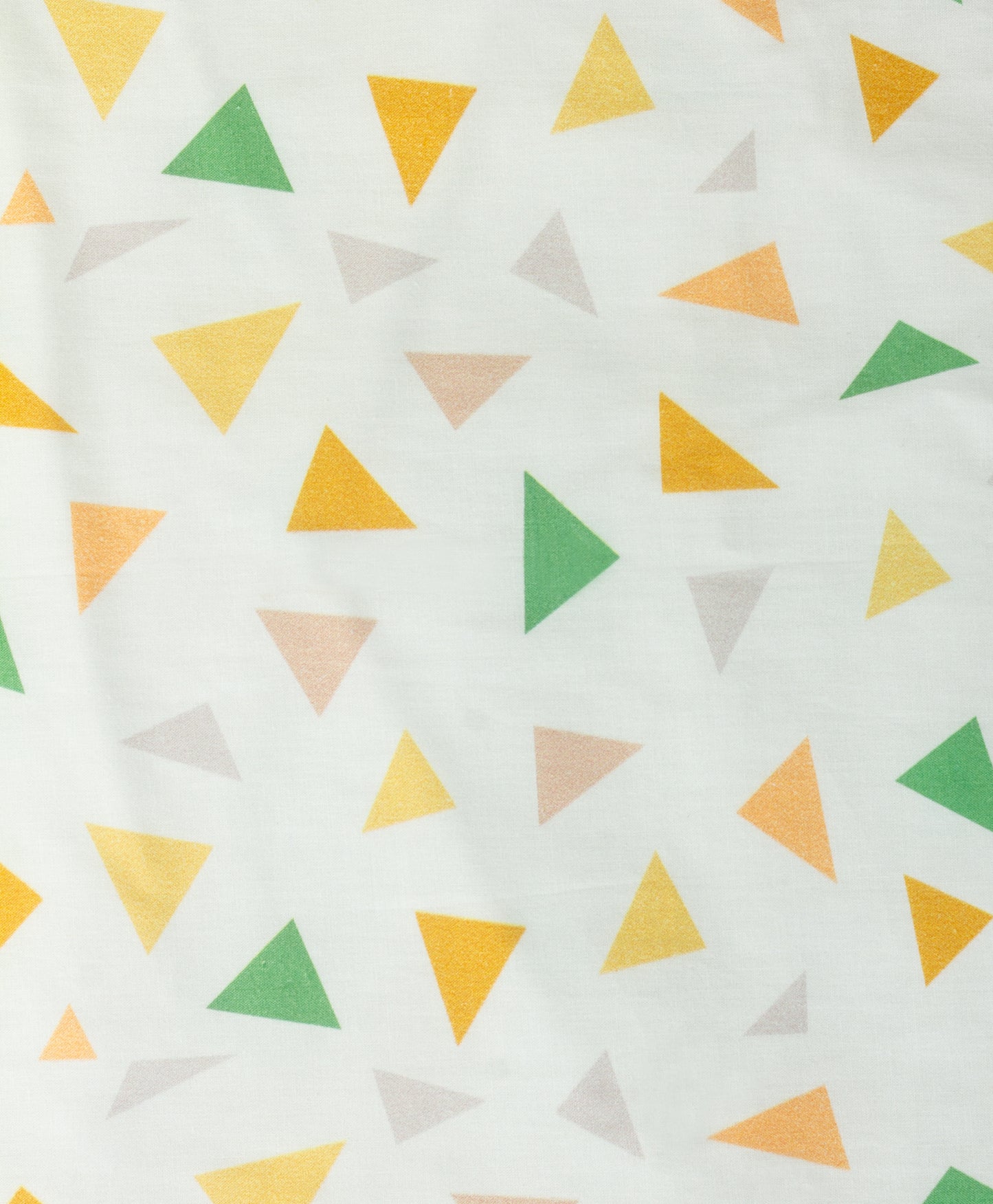 jungle safari print cot set with multi triangle side print