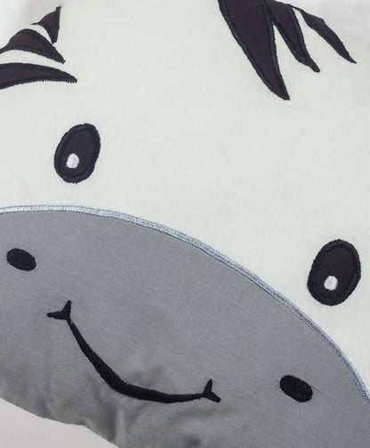 zebra shape cushion