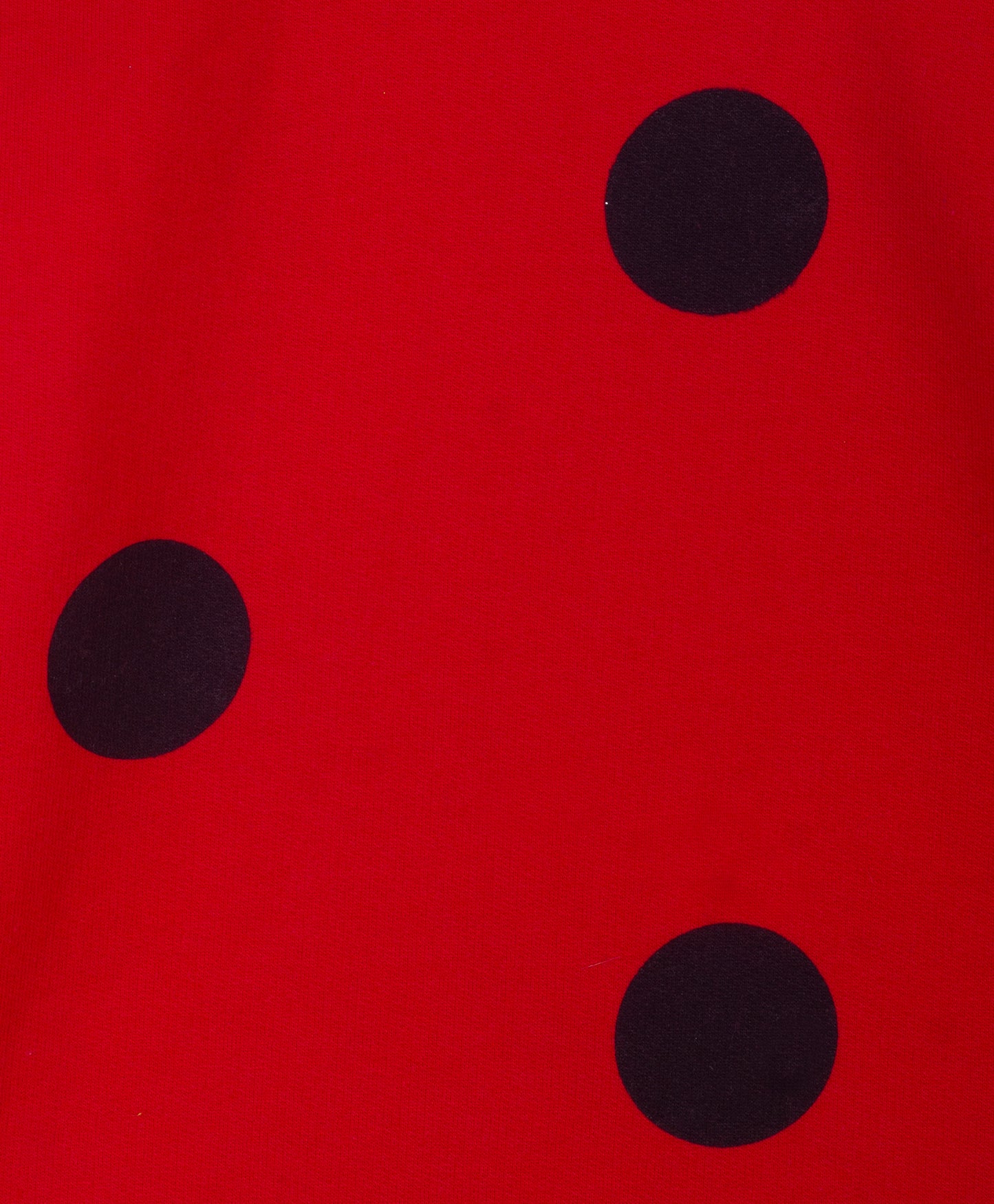 Red and Black polka dot print tracksuit