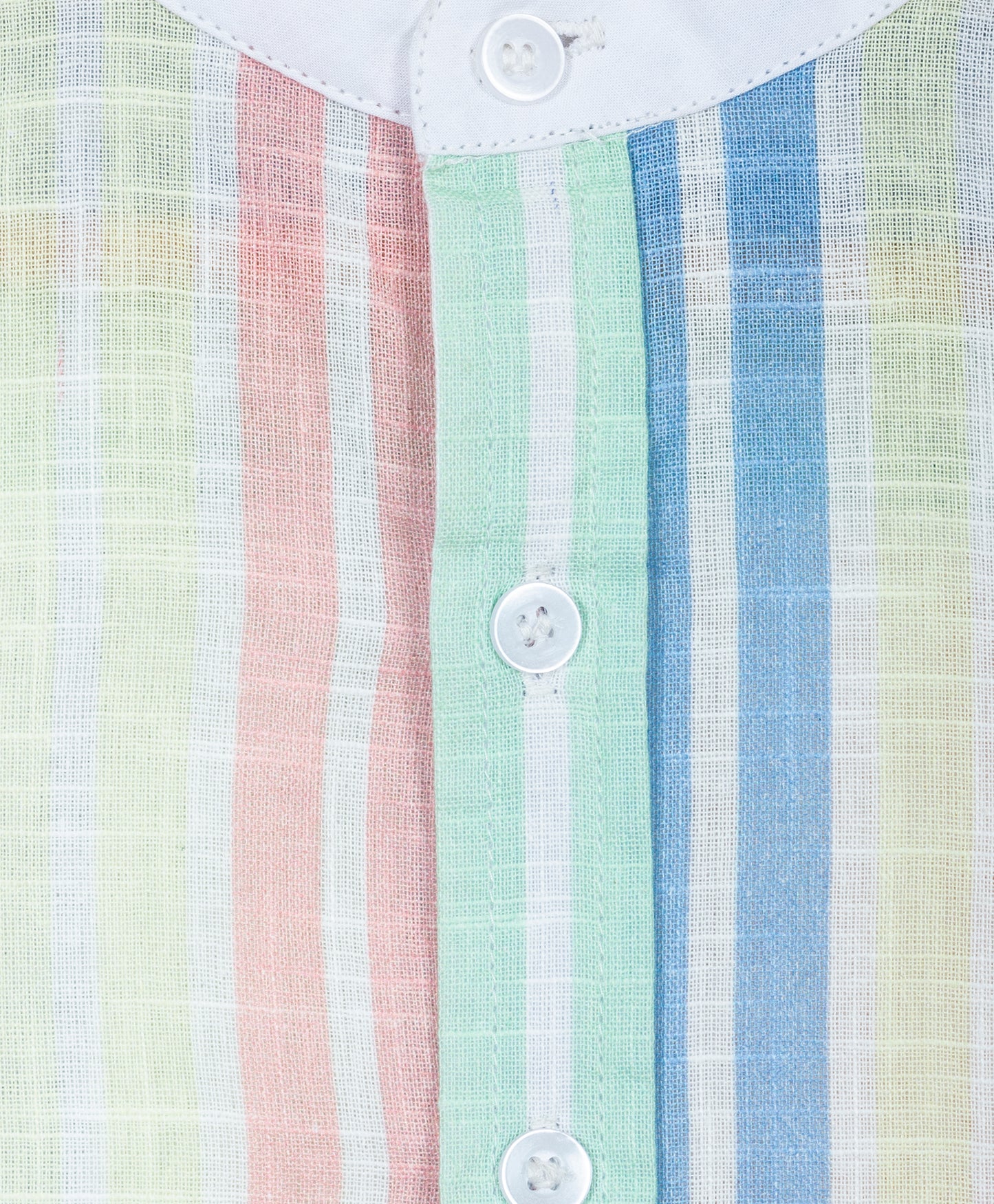Multi stripe Linen cotton shirt