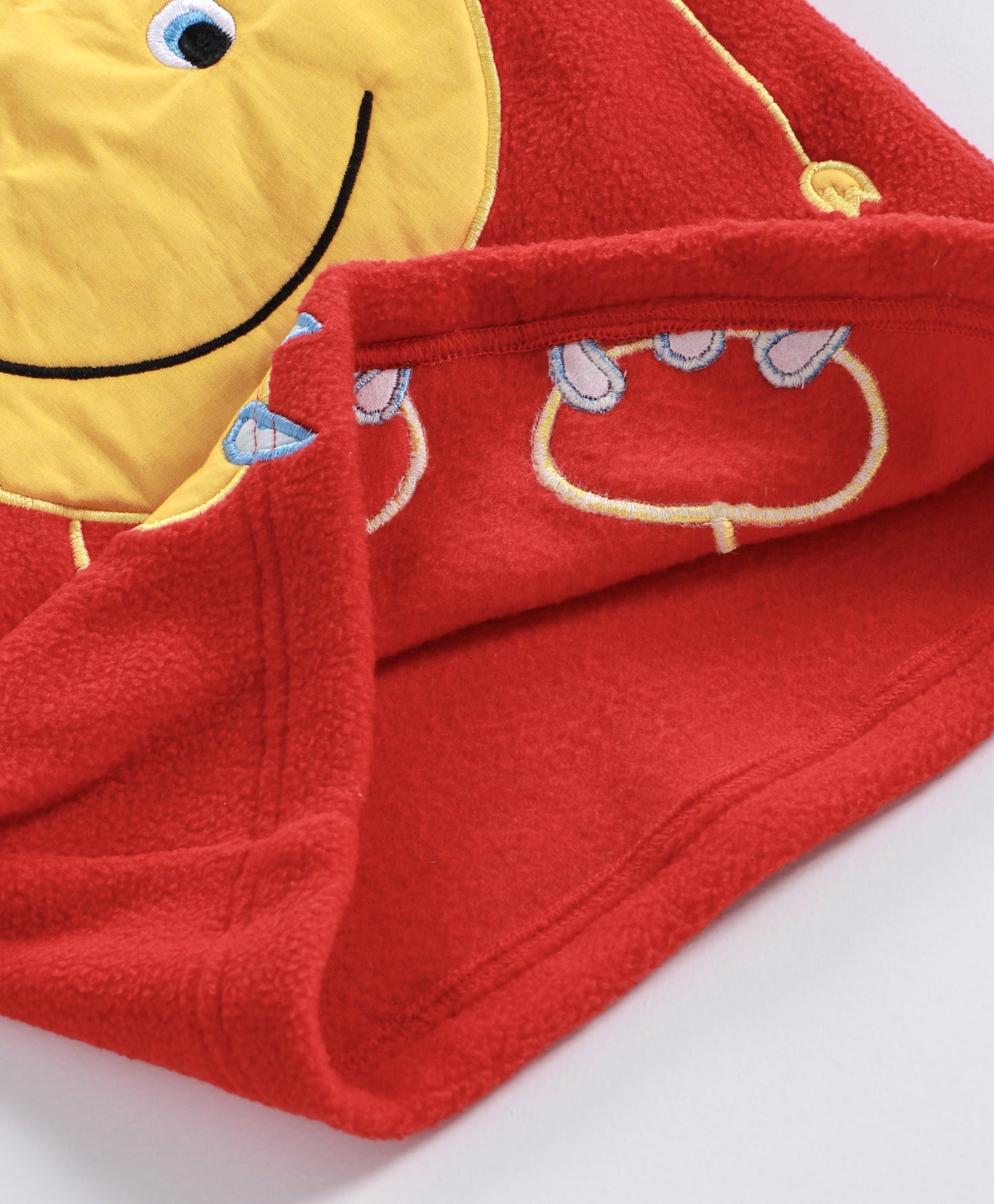 Red Monster Patchwork fleece set