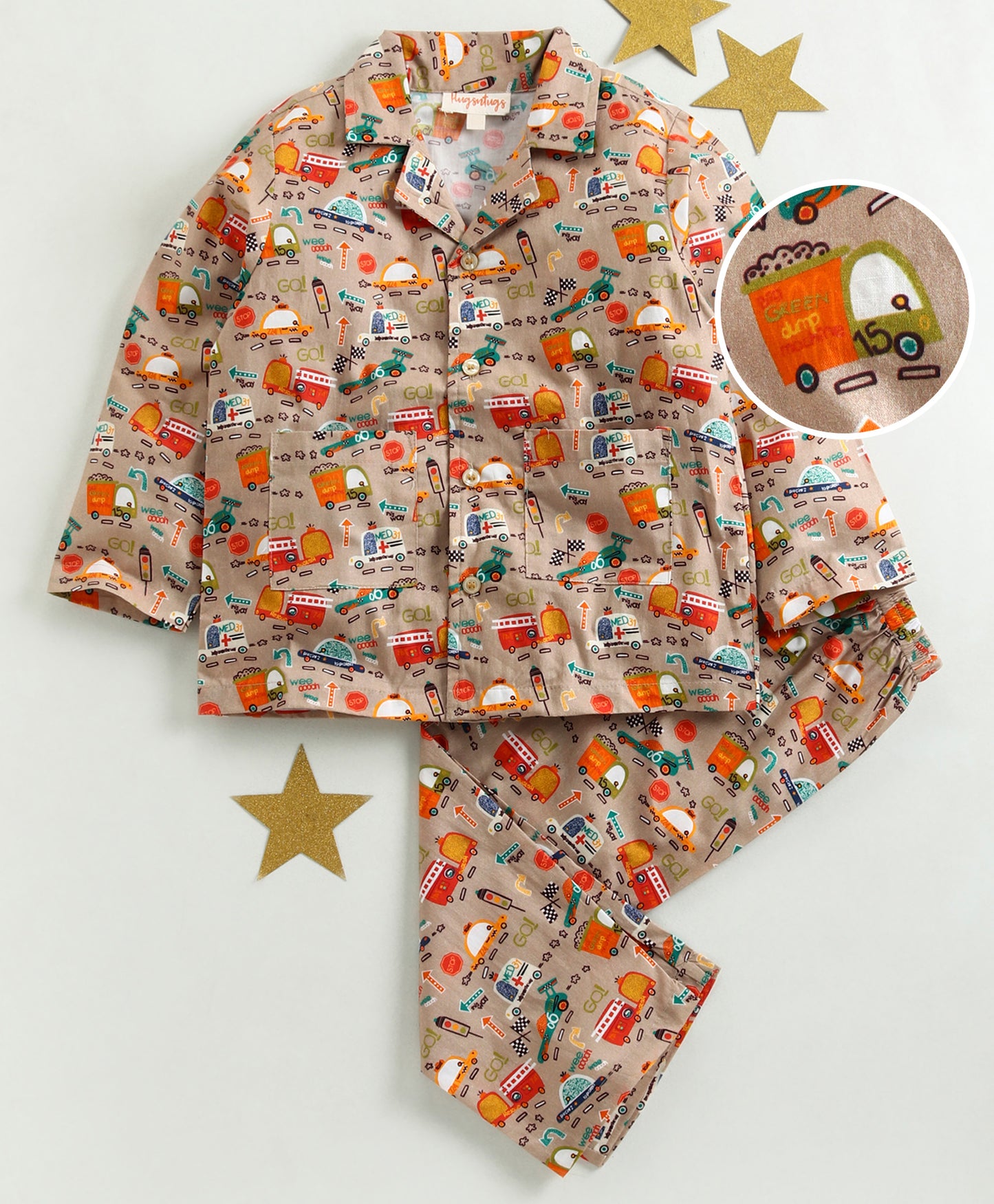 TRAFFIC PRINT NIGHTSUIT