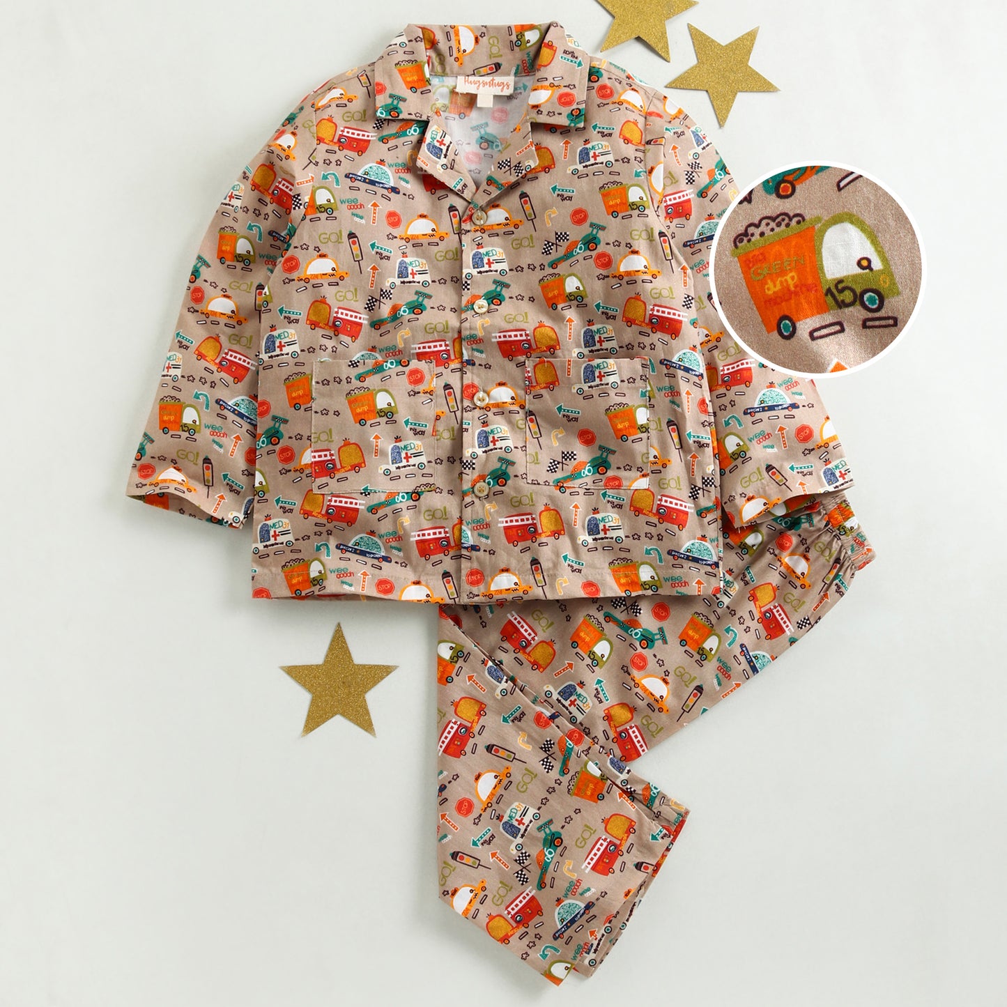 TRAFFIC PRINT NIGHTSUIT