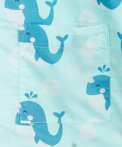 DOLPHIN PRINT NIGHTSUIT