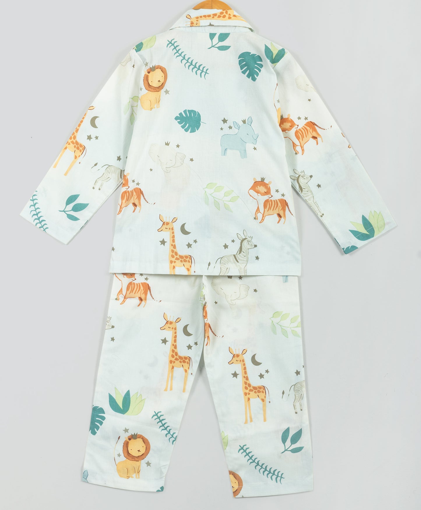 jungle pastel print nightsuit