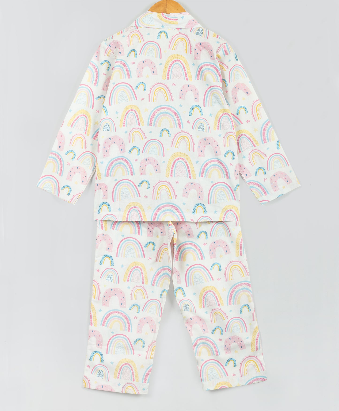 rainbow print nightsuit