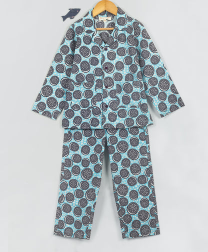 COOKIES PRINT NIGHTSUIT