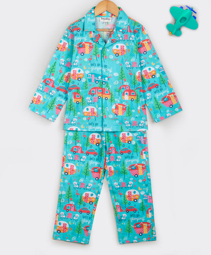 "LETS GO GLAMPING"- PRINT NIGHTSUIT