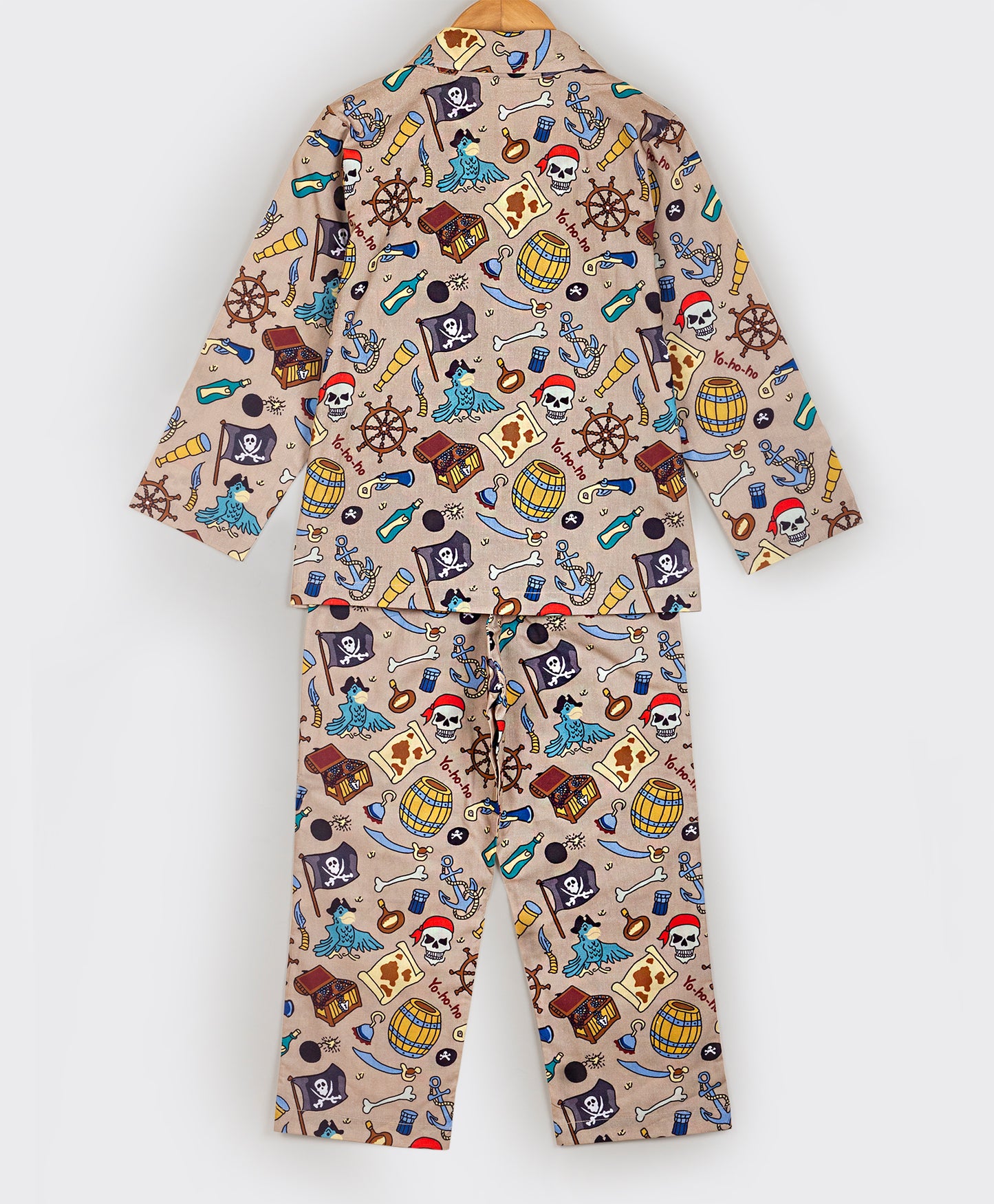 PIRATE AND ANCHOR PRINT NIGHTSUIT