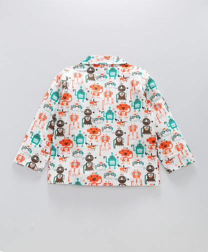 ROBOT PRINT NIGHTSUIT