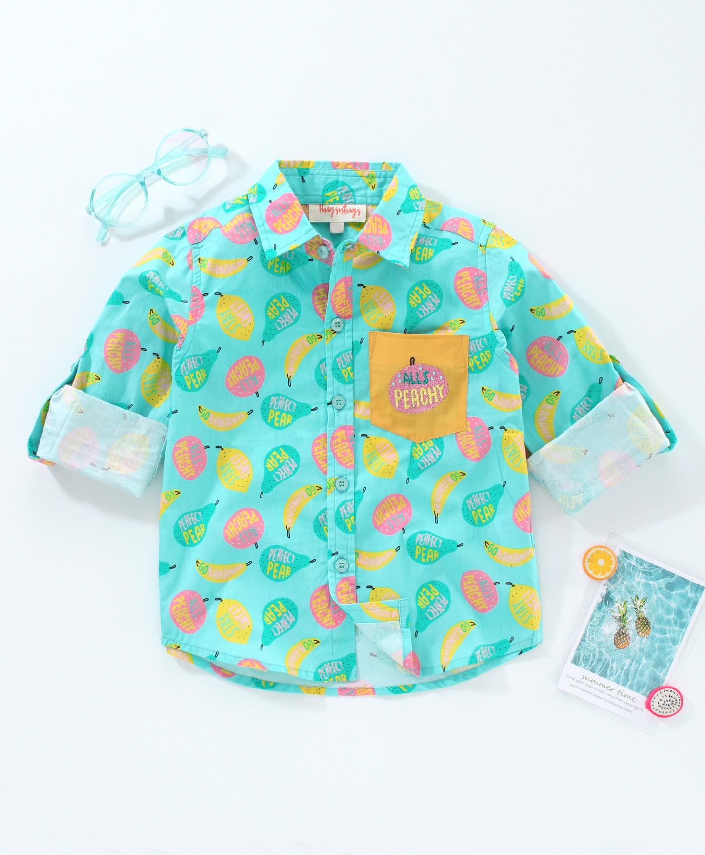 fruit print shirt